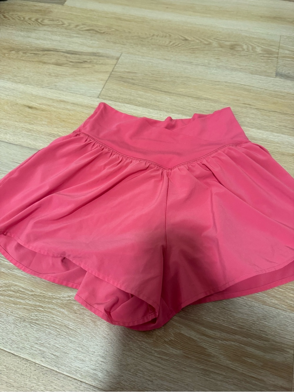 aerie Coral Pink Athletic Skort Shorts